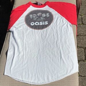 Augusta Sportswear Red and White T-Shirt